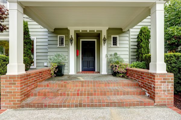 Front Porch Masonry Repair in Vancouver